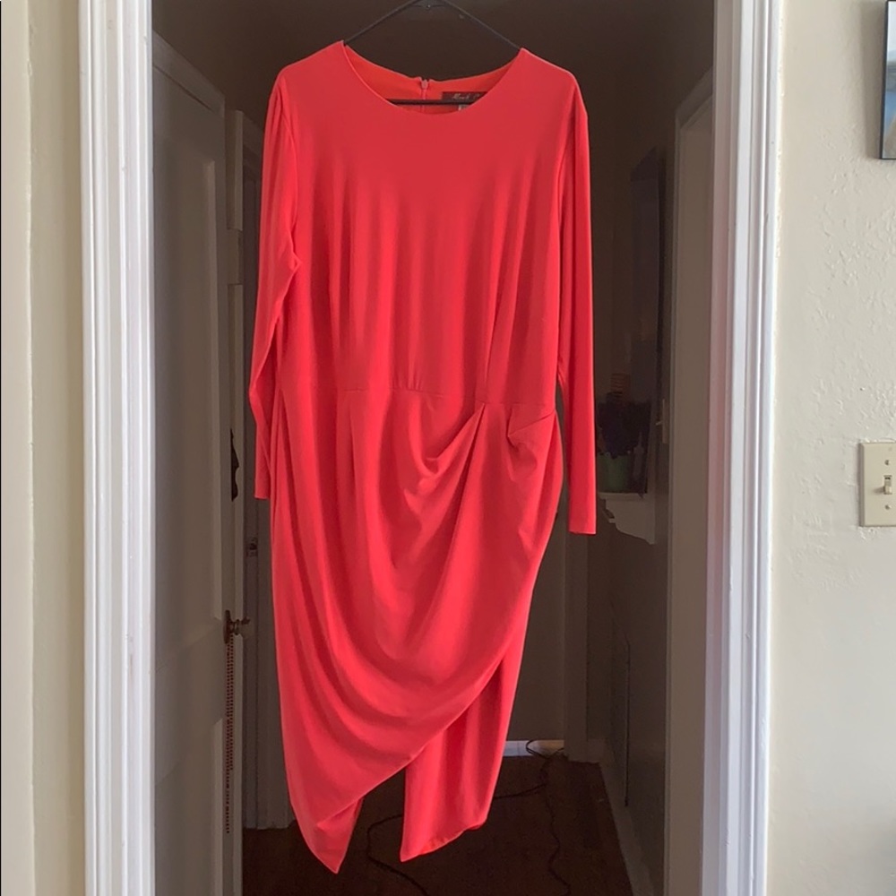 RePosh~ Cute Midi front slit dress